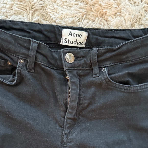 Acne Studios Skin 5 Black Jeans - Picture 2 of 6